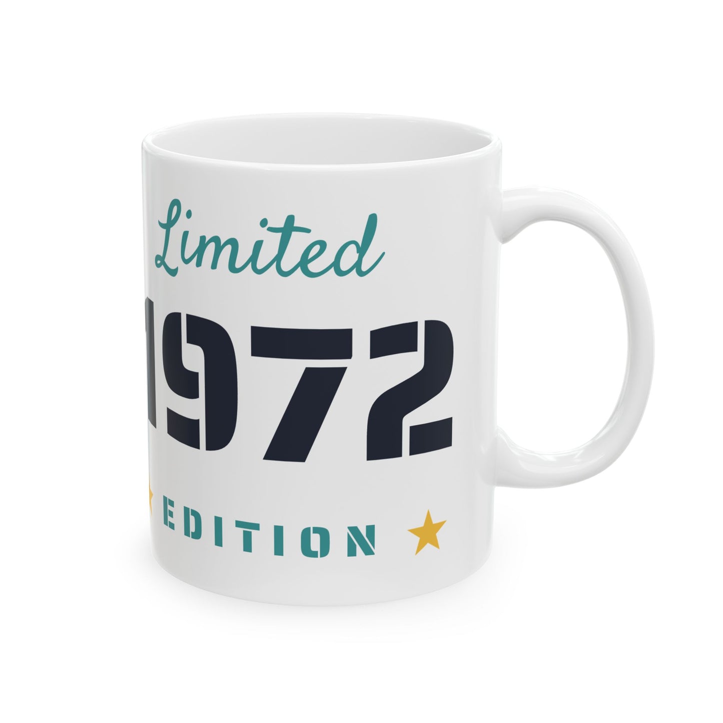 Limited 1972 Edition Mug | Retro Year Anniversary Coffee Cup